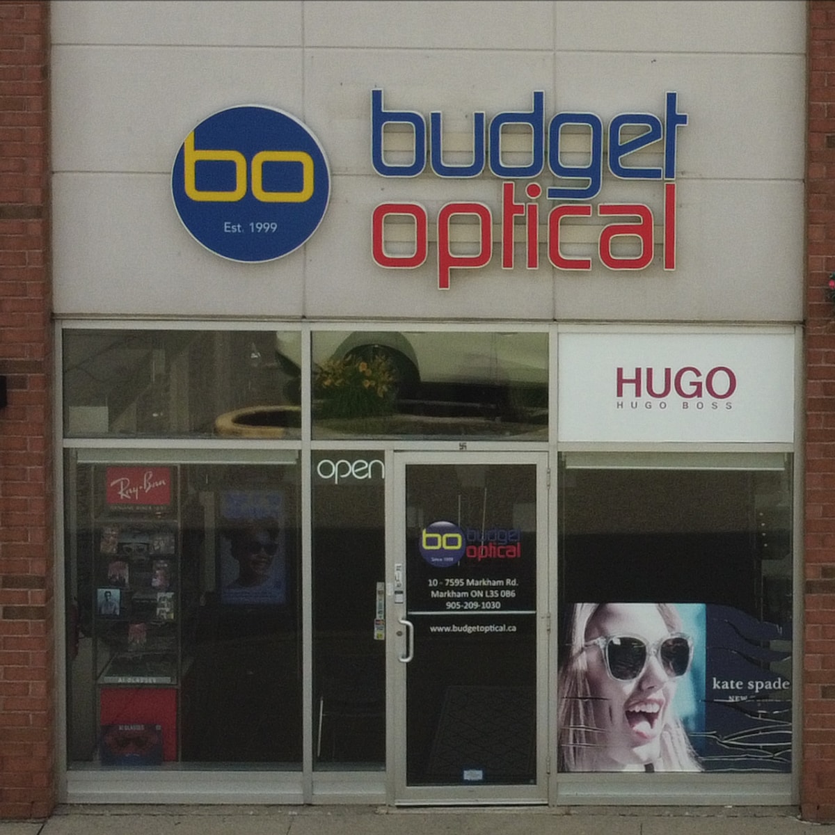 Bo Budget Optical storefront