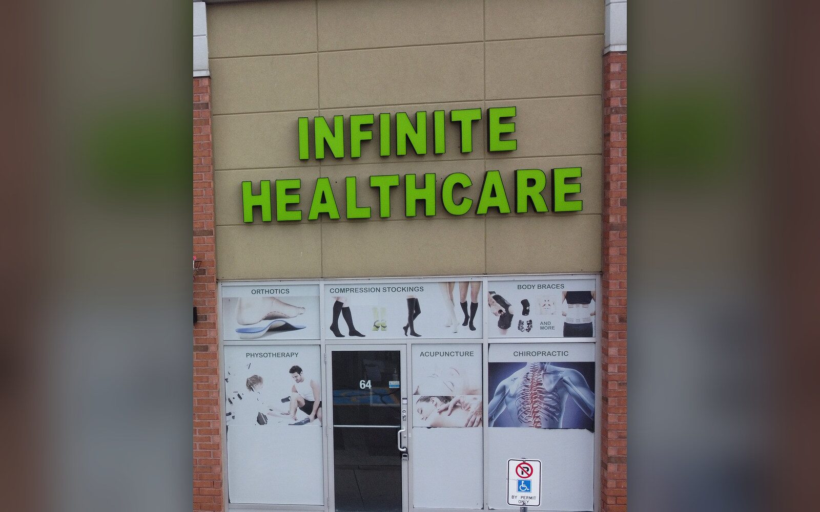 Infinite Healthcare storefront