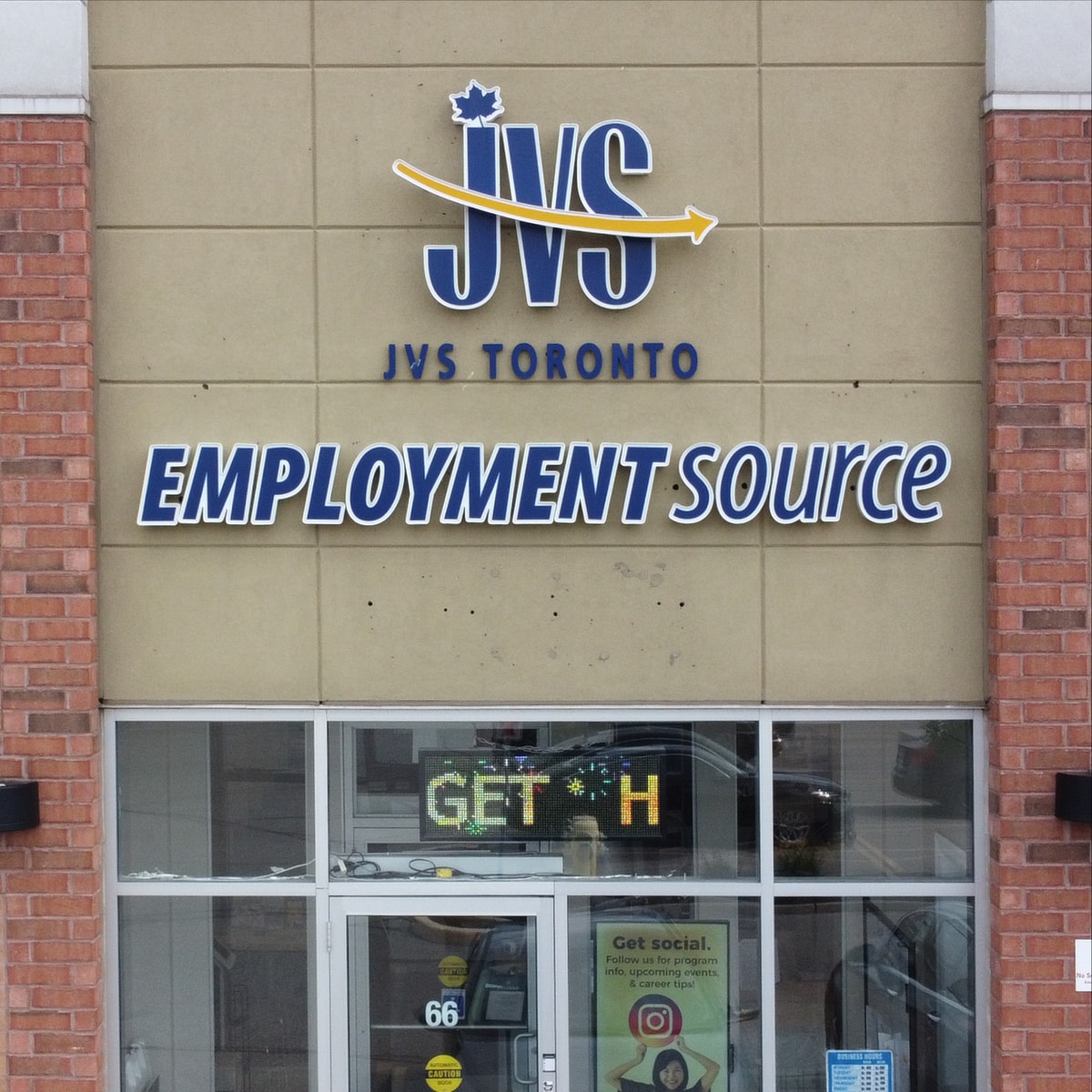 JVS Toronto storefront