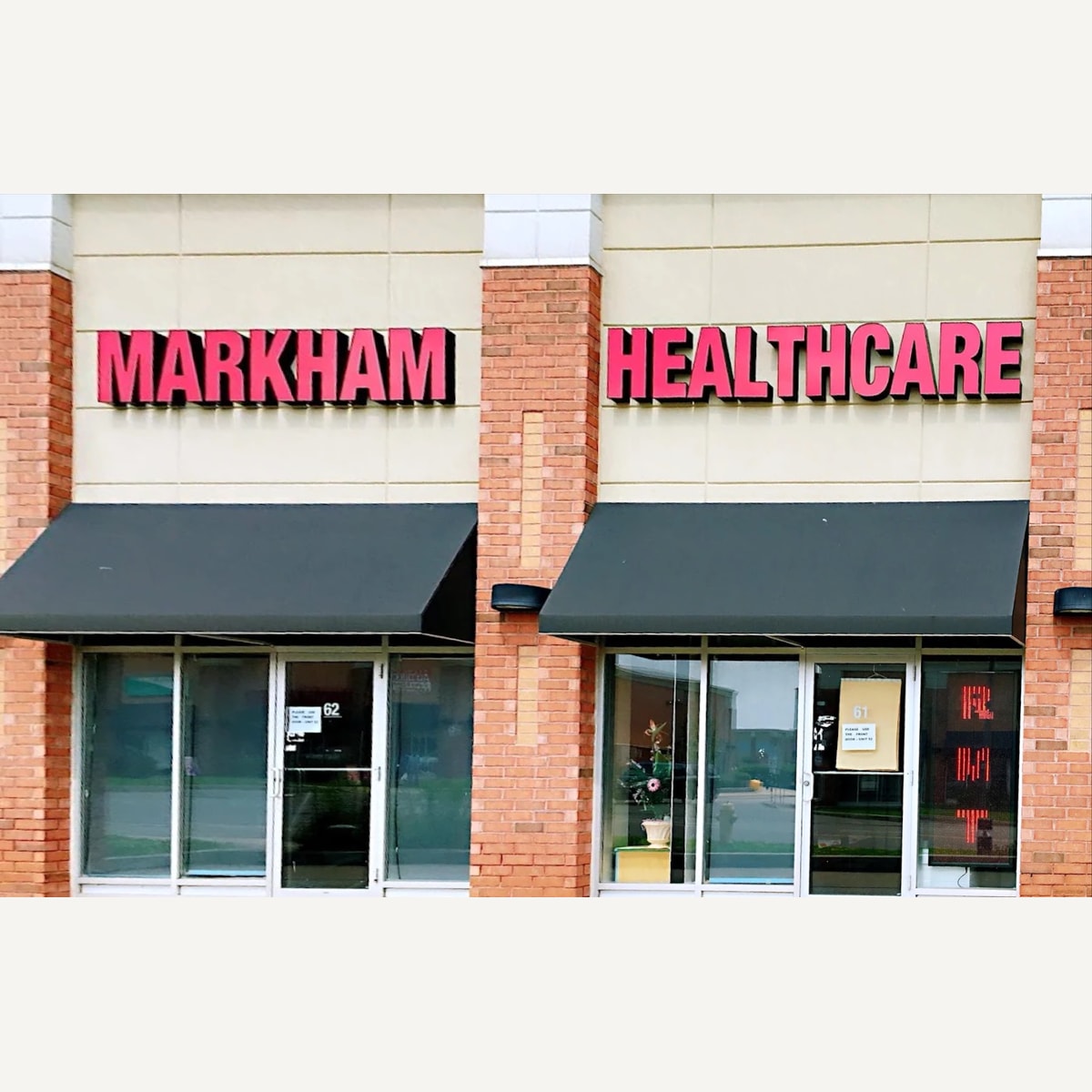 Markham Health Care Clinic Corp. storefront