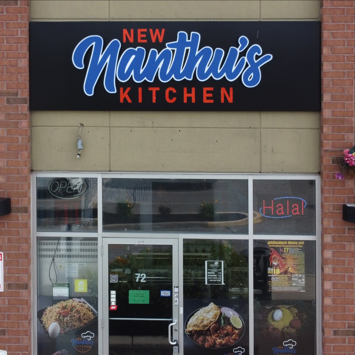 New Nanthu’s Kitchen storefront