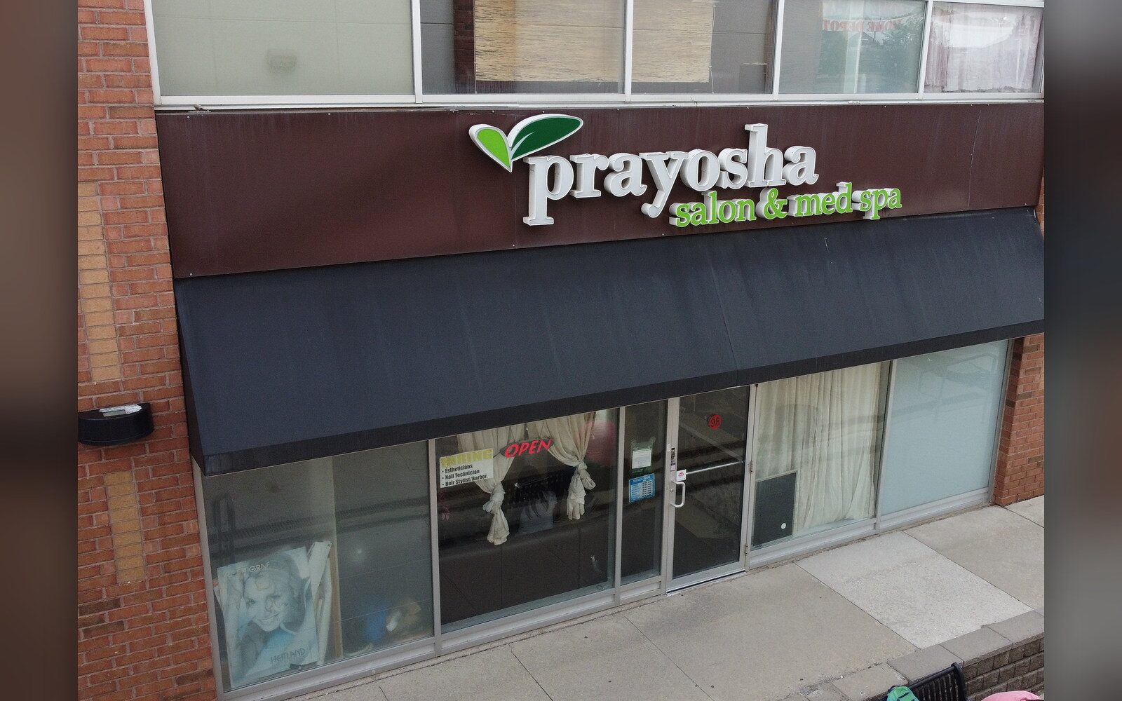 Prayosha Salon & Med Spa storefront