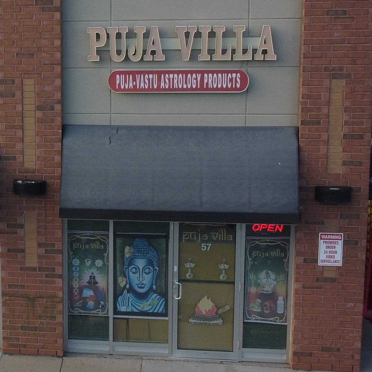 Puja Villa storefront