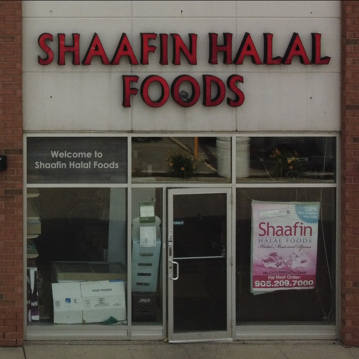 Shafin Halal Foods storefront
