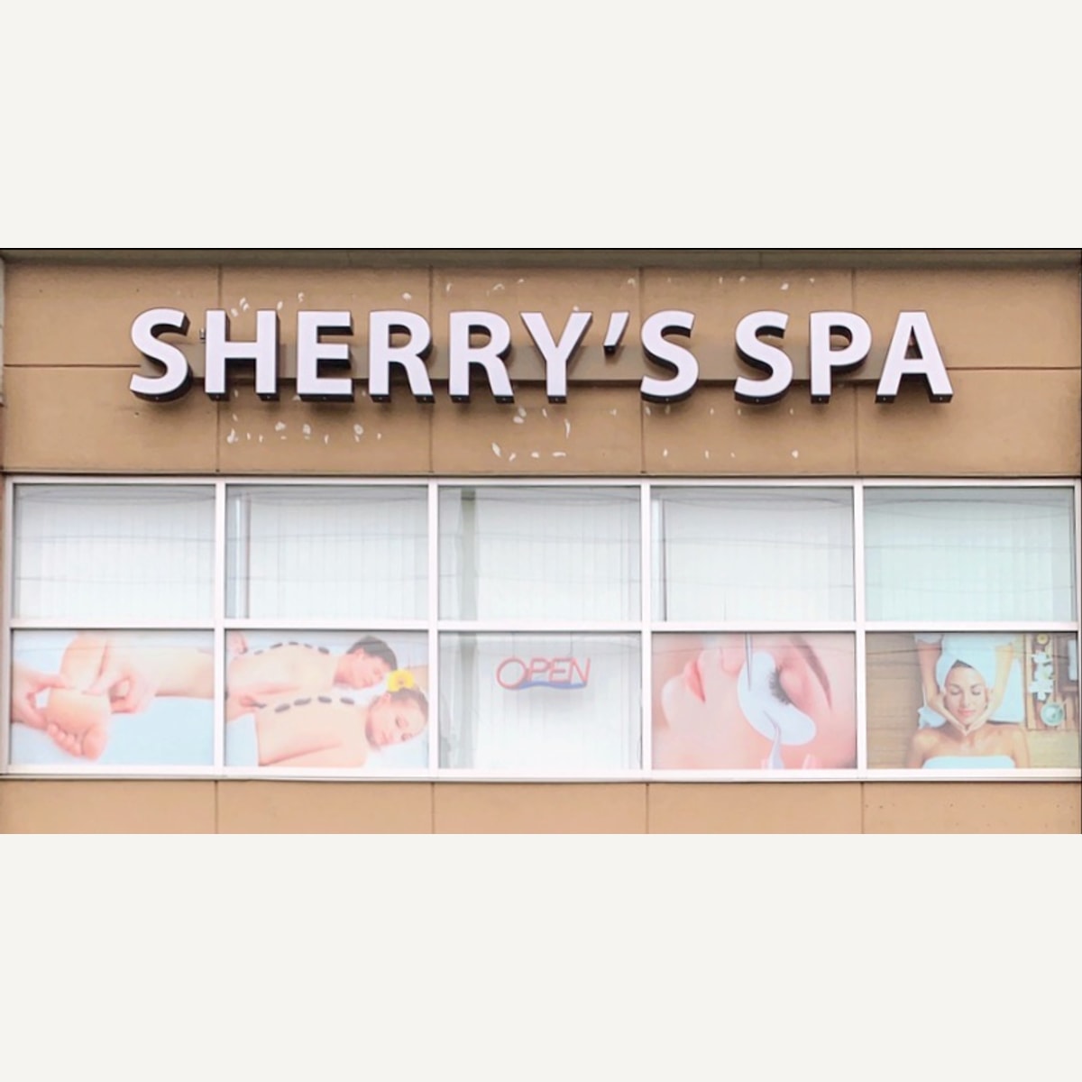 Sherry’s SPA storefront