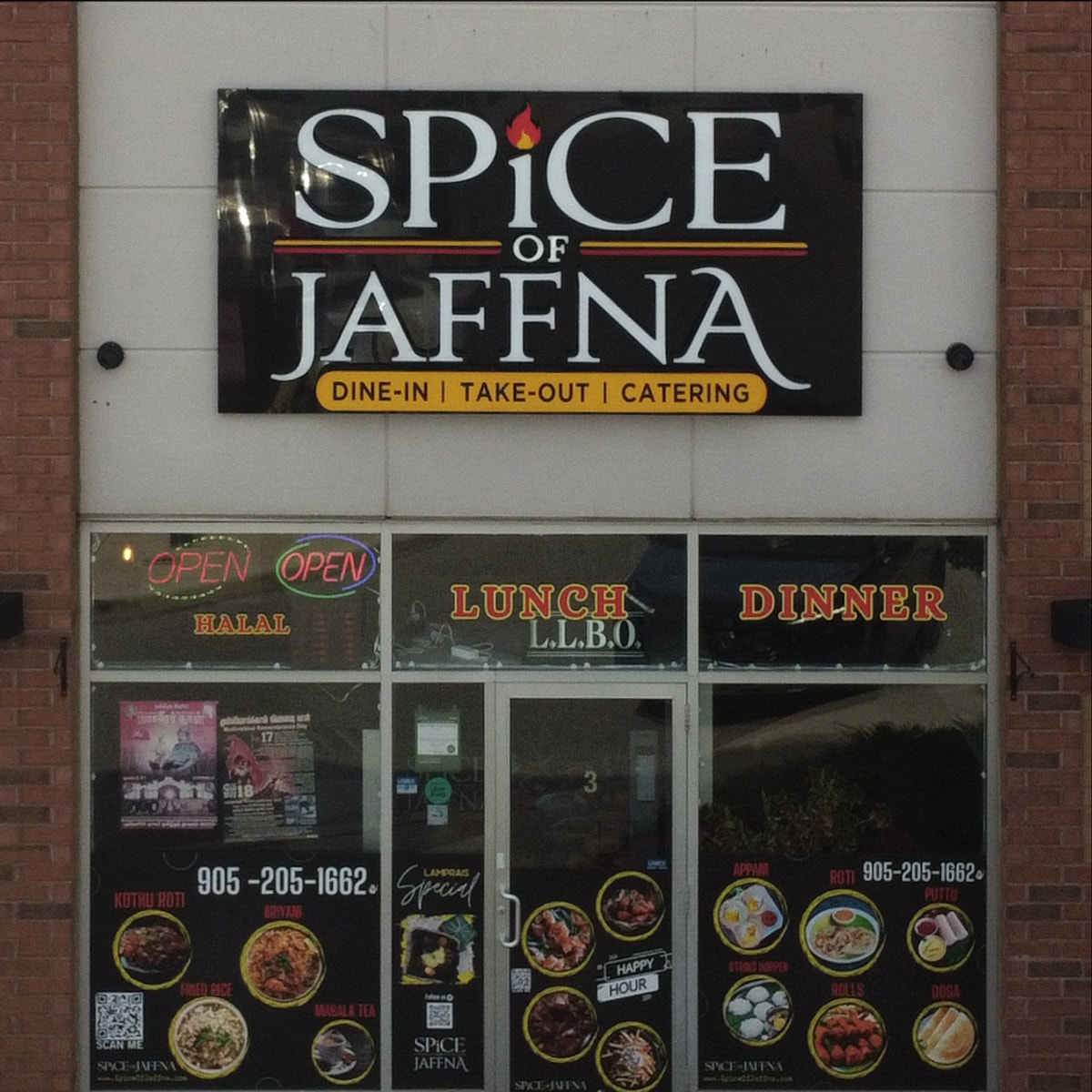 Spices of Jaffna storefront